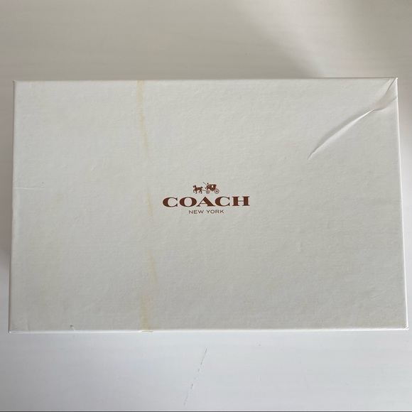 NEW Coach, Brown/Gold Signature Felisha Slip On Loafers, Size 8 - Picture 8 of 8